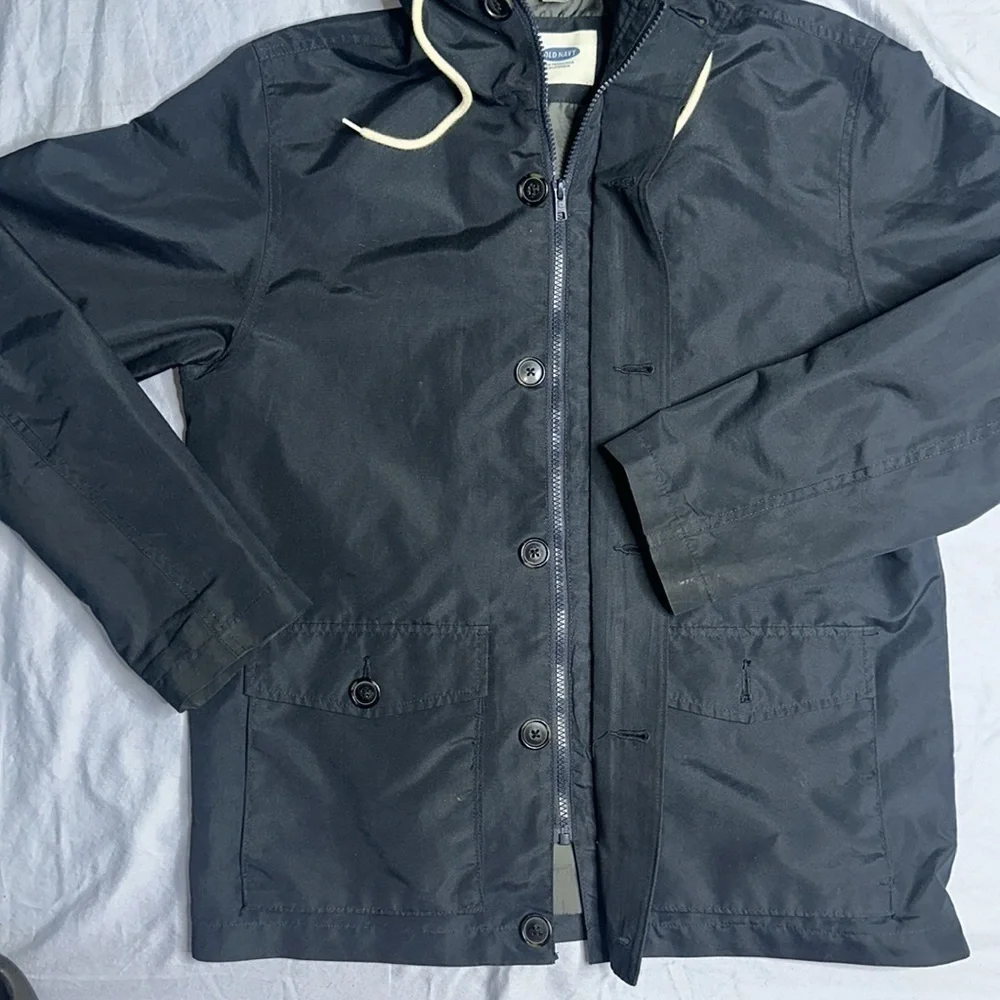 Boys Old Navy Navy Rain Jacket